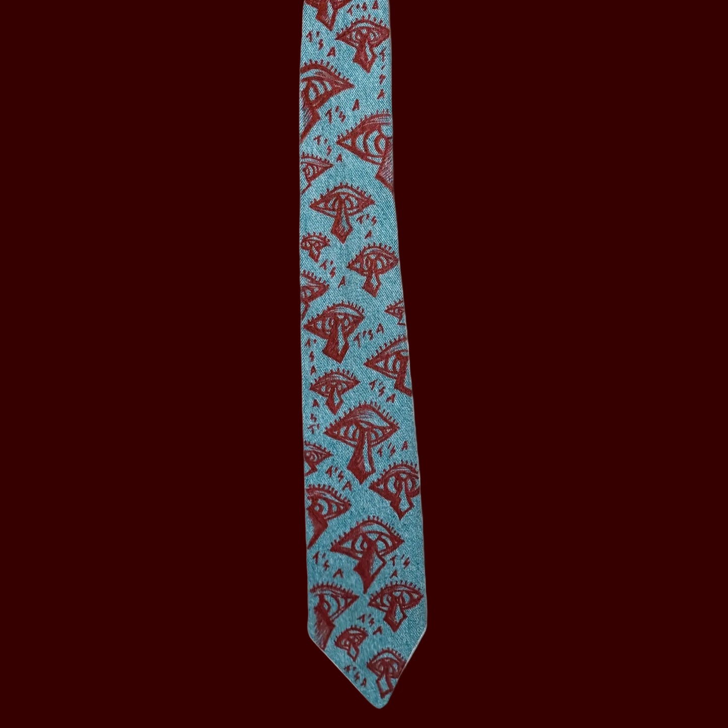 cravatta /JEANS LOGO